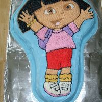 Dora Birthday Cake 