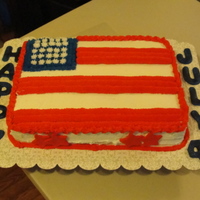 Flag Cake 