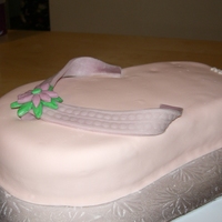 Flip Flop Cake This is a cake I did for a recent $1 flip flop sale at Old Navy (where I work) for my fellow employees. Everyone loved it!