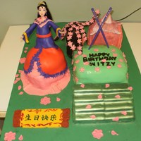 Mulan Cake 