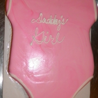 Pink Onsie We threw a baby shower for a guy at work who's wife was having a baby girl. I couldn't think of how to decorate a baby shower...