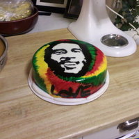 Bob Marley Hand Painted 