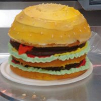 Burger Cake 