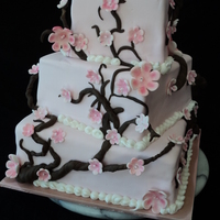 Cherry Blossom Red Velvet cherry blossom Cake