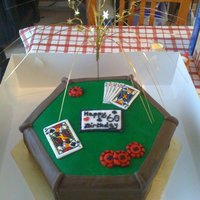 Texas Hold'em 60Th Birthday Cake 