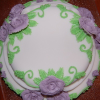 1St Cake This is the first cake i decorated and was shocked at how nice it came out i know its not amazing but for a first cake it was pretty...