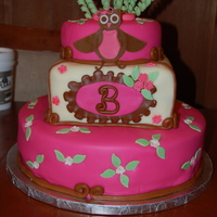 Owl Cake 