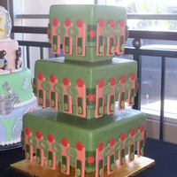 Floating Square Cake 