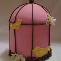 Bird Cage Inspired by tessje. all fondant