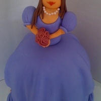 Princess my take of Debbi brown's frog prince. all fondant