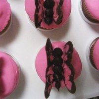 Butterfly Cupcakes This was my first time "dipping" a cupcake. And also my first time using 3d... I'm pretty new as you can tell with my...