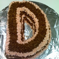 D Cake Made For A Special Friend Daphne :) My friend wanted it like the "S" cake I made so this is a chocolate layered cake with chocolate butter cream and strawberry...
