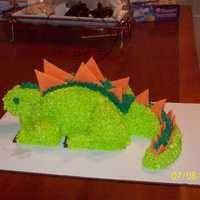 Sons 1St Birthday Cake Dino cake