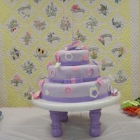1St 3 Tier Cake- Baby Shower Cake 