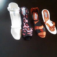Fashion Shoes All of these shoes are made with gumpaste.