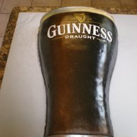 Guinness We made this cake for a friends birthday.