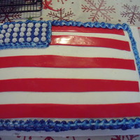 Flag Cake 