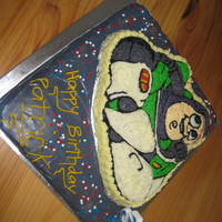 Buzz Lightyear Cake My son is a huge fan of Buzz Lightyear and so when his 3rd birthday came round it was easy for me to decide what cake design to do. The...