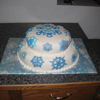 Christmas Christmas dinners cake... one of my first attempts at fondant!