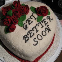 Getter Better Soon A cake I did for my cousins who were both sick with the chicken pox!