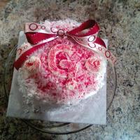 'g' Initial Coconut Cake I am 15 year old who just recently began baking, designing, and decorating cakes.