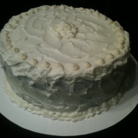 White Velvet Birthday Cake White Velvet Cake with white chocolate cream cheese icing