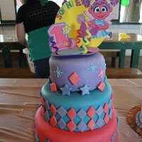 Abby Cadabby Birthday Cake 