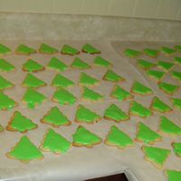 Christmas 2006 Cookies No fail sugar cookie recipe with royal icing for cookies recipe.