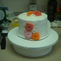 Flower Cake just a little playing around in the kitchen