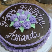 Chocolate Birthday Cake 