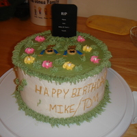 Over The Hill Birthday Cake Chocolate Cake for 2 over the hill party.