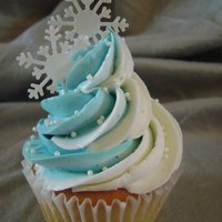 Snowflake Cupcakes 