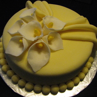 Calla Lily Cake 