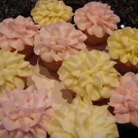 Spring Flower Cupcakes 