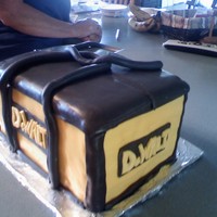 Dewalt Cake DeWalt toolbag cake for my brother in-law