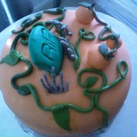 Halloween Cake fondant