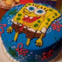 Buttercream Sponge Bob Squarepants 