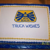Company Cake A cake a did for a truck wash company here in town