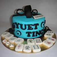 Chinese Mahjong Cake 