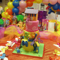 Backyardigans Birthday Cake This was my baby girl's 3rd birthday cake this year. I had a blasttttt making this prty for her! I live for her special days when i...