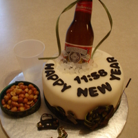 Red Neck New Years Made this just for fun from extra batter fron champagne cake. Just a good old red neck new years.