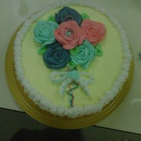 Flower Bouquet Easter bouquet I made at the Bakery