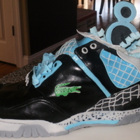 Lacoste Cake This was my first shoe cake. It was for an little boy who was celebrating his eighth birthday. I learned a lot making this cake. It was...