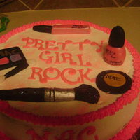 Mac Makeup Cake 