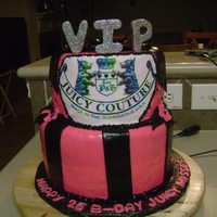 Vip Juicy Couture Cake 