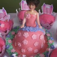 Princess Doll Cake 