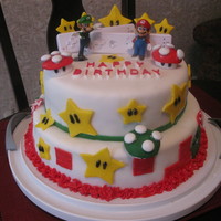 Mario Brothers Wii Cake My First Mario Bros Cake