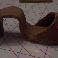 Shoe Out Of Fondant 