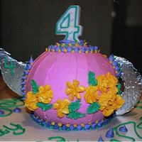 Teapot Cake This was a last minute cake I made for my dd bday using the ball cake. I wish now that I had iced the handle and spout...tip me over and...