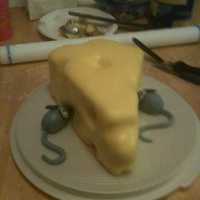 My Version Of Cheese Cake A friend make killer cheese cakes so I made one for his birthday.